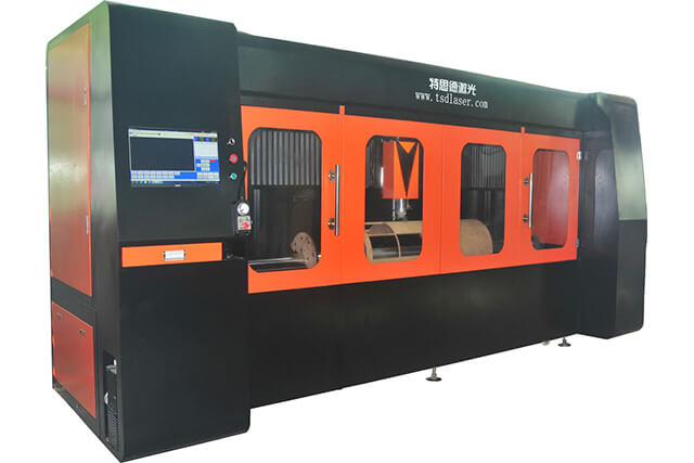 सिंगल हेड TSD-RC300 सीएनसी रोटरी कटिंग मशीन